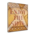 thumbnail image 2 of Tangletown Art, 25 x 25 "Enjoy the Show " by Kim Lewis, Gallery Wrap Canvas Art, 2 of 2