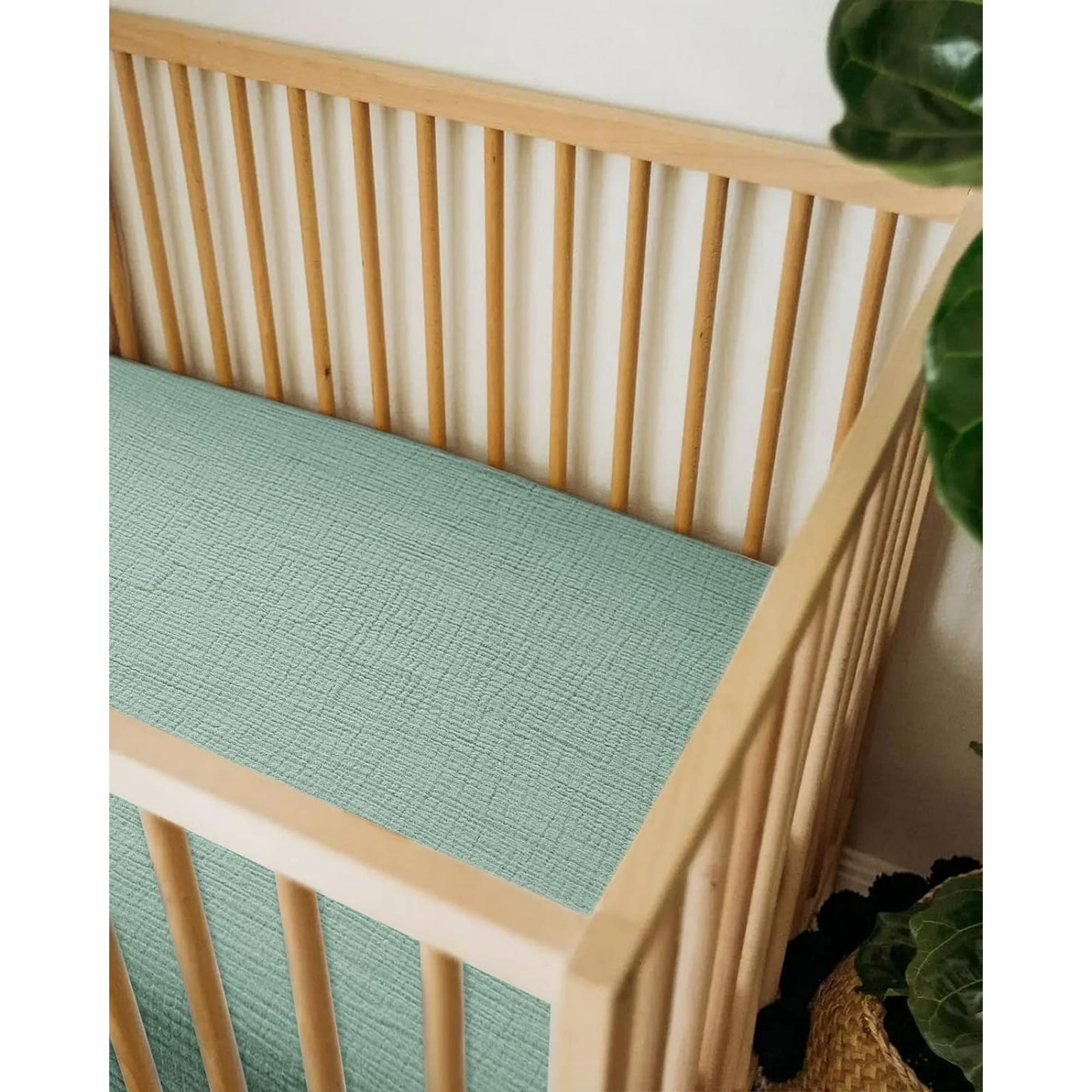 GHSDFBB Crib Sheets for Boys Girl Fitted Baby Toddler Bed Sheets 28 x52