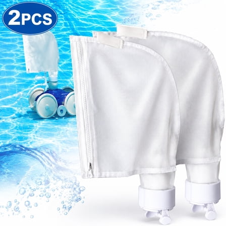 Sherry Nylon Mesh Pool Cleaner All Purpose Bag - Fits Polaris 280, 480 Cleaner - Zippered K13 K16 (2)