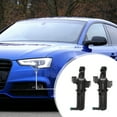 thumbnail image 2 of Unique Bargains 2 Pcs Front Left Right Headlight Washer Nozzle Sprayer Jet Fit for Audi A5 Black, 2 of 7