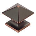 thumbnail image 2 of Hickory Hardware P3015-OBH 1.25 In. Square Studio Collection Oil-Rubbed Bronze Cabinet Knob, 2 of 3