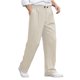 thumbnail image 5 of Ceisia Gift Men's All-Season Casual Trousers - Solid Color Pleated Draped Versatile Straight Leg Elastic Waist Pants, 5 of 9