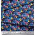 thumbnail image 3 of Soimoi Rayon Crepe Fabric Animal Skin Abstract Printed Craft Fabric by the Yard 46 Inch Wide, 3 of 3