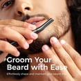 thumbnail image 5 of ZOMCHI Eyebrow Razor, Face Razors for Women&Men, Eyebrow Trimmer Shaper with Precision Cover,Facial Shaver with 6 Blades Black, 5 of 9