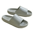 thumbnail image 1 of Amzcrzy Zapatos de mujer,Zapatos de mujer,Zapatillas de mujer, Pantuflas de color liso para mujer y hombre, súper suaves, transpirables y antideslizantes para el dormitorio y el hogar. Sandalias Muje, 1 of 4