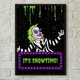 thumbnail image 3 of Póster de películas clásicas B-Beetlejuice, autoadhesivo, resistente al agua, papel adhesivo para decoración de pared de cafetería, bar y habitación, 3 of 5