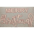 thumbnail image 2 of VHC Brands Sawyer Mill Charcoal Merry Christmas Pillow 14x22, 2 of 4