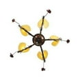 thumbnail image 6 of Meyda Tiffany Rose Coils 5 Light Shaded Chandelier, 6 of 6