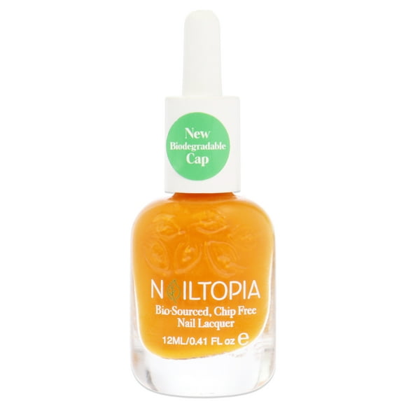 Bio-Sourced Chip Free Nail Lacquer - Main Squeeze by Nailtopia for Women - 0.41 oz Nail Polish