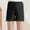Black, variant on Girls Lace Trim Cotton Shorts Casual Kids Comfy Elastic Waist Athletic Summer Running Shorts for 3-13 Years