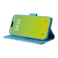 thumbnail image 3 of Compatible with iPhone 15 Pro Max Premium Vintage PU Leather Magnetic Closure Case with Strap Flip Cover, 3 of 5