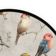 thumbnail image 4 of 36.2 Inch Round Floor Mat Birds Pattern Carpet Decor Rug for Living Room Bedroom, 4 of 6