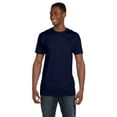 thumbnail image 1 of Hanes T-Shirt à Col Ras du Cou en Coton Ringspun Nano-T pour Hommes, Style 4980, 1 of 1