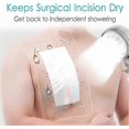 thumbnail image 2 of 10"x12" Waterproof Shower Cover Incision Bandages for Large Wound with No Glue On The Cent, 2 of 5