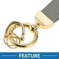 thumbnail image 3 of Llavero de Coche Único Bargains Llavero Universal con Anillo para Llaves de Fob para el Hogar Aleación de Zinc Tono Dorado Gris 1 Juego, 3 of 6
