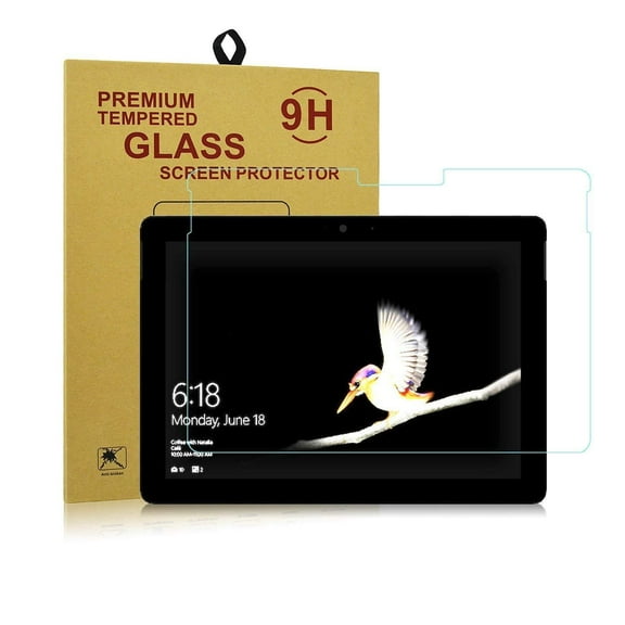 Microsoft Surface GO (2018 Release) Screen Protector, EpicGadget(TM) Ultra HD Clear Anti Bubble Anti Fingerprint Anti Scratch 9H Hardness Tempered Glass Screen Protector For Surface Go 10 inch Tablet