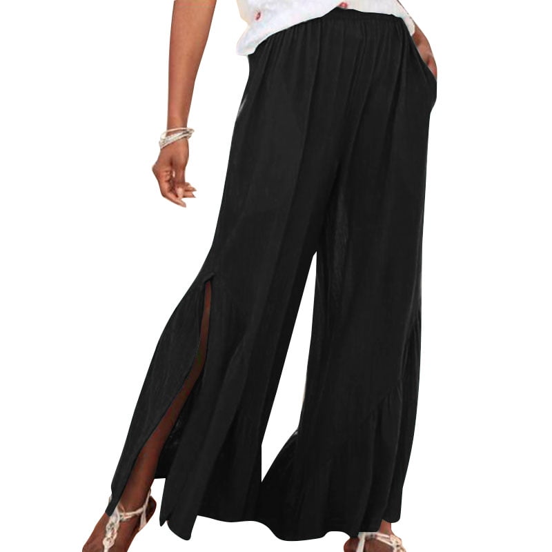 split flare pants