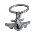 thumbnail image 4 of WHAMVOX Personaized Airplane Keyring Metal Keychain Cool Car Keyring Purse Bag Pendant Decoration Creative Gift Party Favor (Silver), 4 of 8