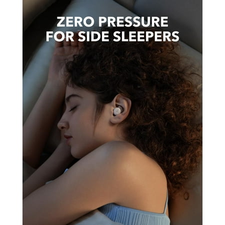 Soundcore - by Anker Sleep A20 Noise Masking True Wireless Earbud Headphones - White