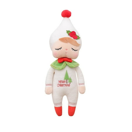 Christmas Snowman Angela Doll Plush Toys Angela Cookies Soft Plush Stuffed Doll Desktop Ornament