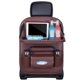 thumbnail image 1 of Riwesomey Auto asiento trasero organizador vehículo silla teléfono tableta beber botella titular almacenamiento bolsa de bolsillo Ventana automotriz Versión de actualización de color café, 1 of 8