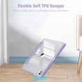 thumbnail image 6 of Hybrid Case for iPad Air 11 inch M4/M3/M2 (2026/2025/2024), Auto Wake/Sleep, Flip Stand Folio Cover w Pencil Holder, 6 of 8