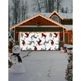 thumbnail image 4 of Christmas Garage Door Banner Cover 6 x 13 ft, Christmas Buffalo Red Black White Plaid Elk Christmas Garage Door Decorations Holiday Christmas Backdrop Decor for Winter New Year Xmas Party, 4 of 6