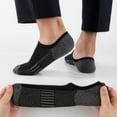 thumbnail image 4 of Cooplus Mens No Show Socks 10 Pairs Cushioned Non Slip Invisible Sock for Men, 4 of 7