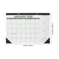 thumbnail image 2 of OUNONA  2026 Monthly Planner Calendar Black Thick Paper Wall Hanging Versatile Usage, 2 of 7