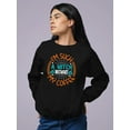 thumbnail image 2 of Such A Witch Without My Coffee Sweatshirt Women -Image by Shutterstock, Female x-Large, 2 of 4