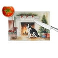 thumbnail image 5 of Karelian Bear Dog Cozy Christmas Glass Cutting Board Large 12 in x 15 in, 5 of 5