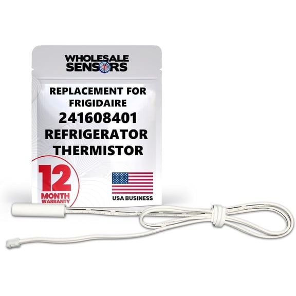 Wholesale Sensors Replacement for Frigidaire 241608401 Refrigerator Thermistor 12 Month Warranty