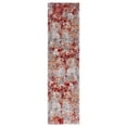 thumbnail image 2 of SAFAVIEH Aston Calanthia Abstract Runner Rug, Red/Gray, 2' x 8', 2 of 11