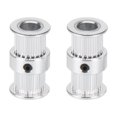 thumbnail image 1 of Labymos Double Head Timing Pulley Synchronous Pulley Gear Wheel 20 Teeth 8mm Bore 3D Printer, 1 of 7