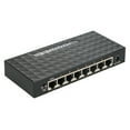 thumbnail image 4 of ethernet switch 1PC 8 Port Full 100MB Network Switchs Desktop Ethernet Switch Fast Network Smart Vlan Switch No Setting Ethernet Splitter for Home with US Plug Black, 4 of 6