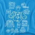 thumbnail image 2 of Blues Clues T-Shirt Blue'S Clues Icon Collage Unisex Graphic Tee for Men & Women, 2 of 7