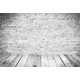 thumbnail image 2 of Telón de fondo ABPHQTO 150x220cm pared de ladrillo desgastado Piso de madera vieja, 2 of 2