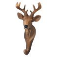 thumbnail image 2 of Vintage Animal Model Decoration Hanging Nails Home Door Back Wall Pendant Three-Dimensional Wall Decoration Resin Handicrafts 17*8.5*7.5cm Plum Deer, 2 of 8