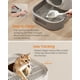 thumbnail image 4 of Caja de arena para gatos Feandrea XL cerrada con tapa para diferentes tamaños, 4 of 6