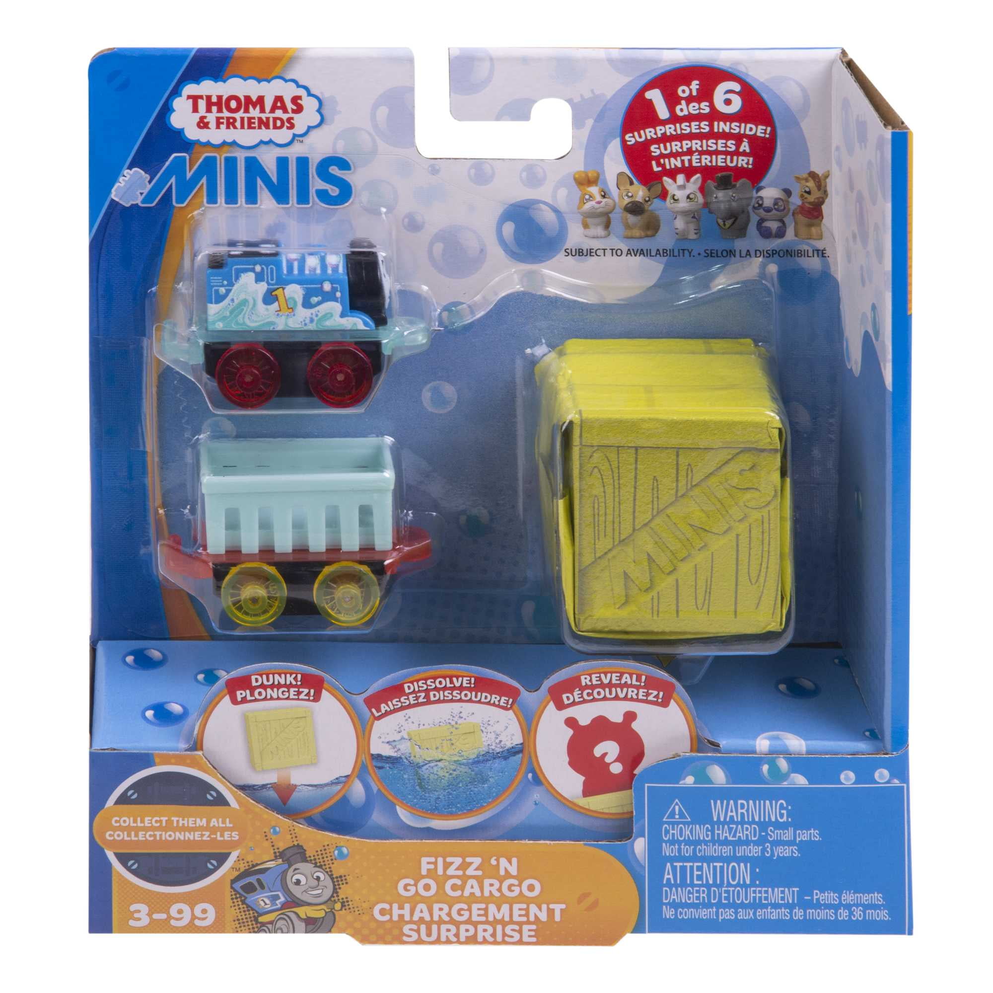 Thomas & Friends MINIS Fizz ‘n Go Train Cargo Assortment