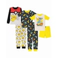 thumbnail image 1 of Set de pijama Pokémon para niños, algodón, ajuste ceñido, 6 piezas, 10 años, 1 of 7