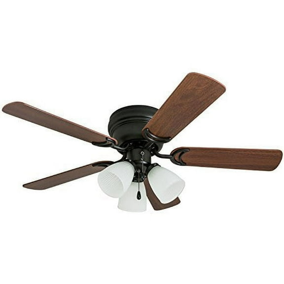 prominence home 50864 whitley hugger ceiling fan, 42", bronze