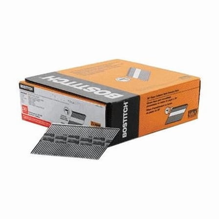 Stanley Bostitch  33 deg 11 Gauge Smooth Shank Angled Strip Nails 3.5 in. x 0.131 in. Dia. - Pack of 2,000