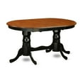 thumbnail image 5 of East West Furniture Plainville 7-piece Dining Room Table Set in Black/Cherry, 5 of 5