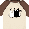 thumbnail image 4 of Inktastic Valentines Day Cat Couple Girls Long Sleeve Baby Bodysuit, 4 of 5