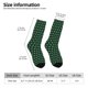 thumbnail image 2 of Fotbe Green Buffalo Plaid Merry Christmas Calcetas Largas con Estampado para Hombre y Mujer – Calcetas de Compresión Transpirables y Elásticas, Viajar y Uso Diario Talla 5-11, 2 of 6