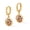 KE1843-1, variant on Cut-Oval Leverback Dangle Earrings for Women Hypoallergenic 14k White/Gold Plated Cubic Zircon Hanging Lever Earrings Lightweight Summer Drop Earrings Wedding Birthday Gifts Jewelry