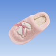 thumbnail image 5 of Bixock Slippers for Womens Indoor House Cotton Shoes Multi Size Fluzzy Fleece Lined Slide Warm Comfortable Non-Sliped Women Shoes, 5 of 9
