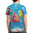 thumbnail image 2 of T-Shirt Youth Finding Nemo à Col Rond Imprimé 3d, Graphique, Manches Courtes, pour Garçons et Filles, 2 of 8