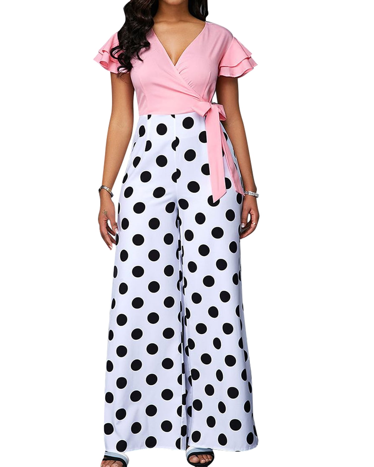 Wide Leg Elegant Office Pants 